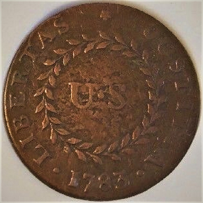 1783-Nova-Constellatio-Copper---Croby-2B-Pointed-Rays,-Small-US